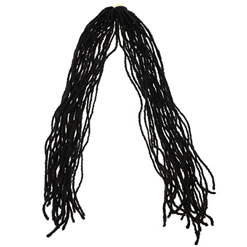 Extensions de dreadlocks postiches naturelles amovibles tendance