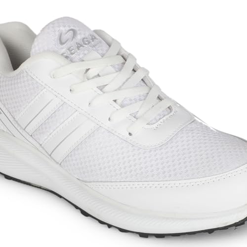 Image of SEAGA Sports Men Running Sports Shoes | Super Soft Breathable Casual Sneakers for Men | Anti-Skid Sole | Cushioned Insole | Lightweight Shoes Pack of 1