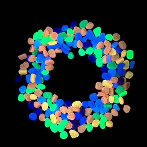 KARLOR Colourful Glow Stones for Decoration Cover