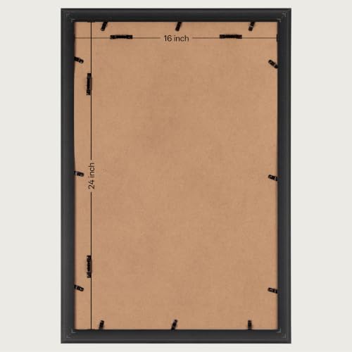 Image of eletecpro 16x24 Picture Frames Set of 2 with Clear Acrylic Cover, Gold | Ornate Vintage Gold Photo Frames Display 12x18 Photo with Mat or 16x24 without Mat for Home Wall Decor