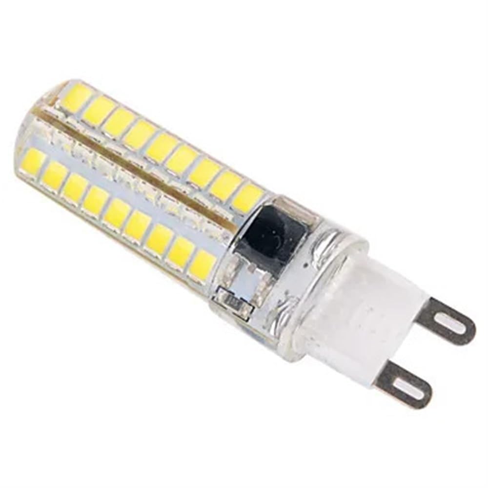 NXCVBNKZJ KJXP Lighting, Pack of 10, Led Corn Bulbs Spotlight AC220V 72 * 2835SMD 5W G9 Led Bulb Lamp 360 Degree Lamp(Warm White)