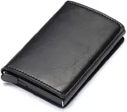 CARTEIRA PORTA CARTÕES AUTOMÁTICA ANTIFURTO RFID