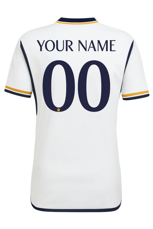 Real White Custom Jersey 2023 for Men&Boys-picture-10