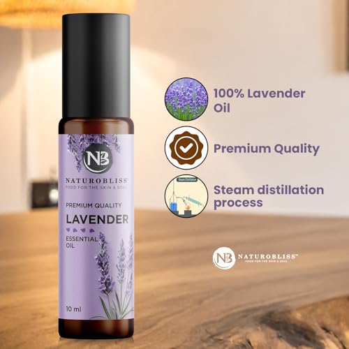 Image of NaturoBliss Lavender Essential Oil Roll On, 10 ml