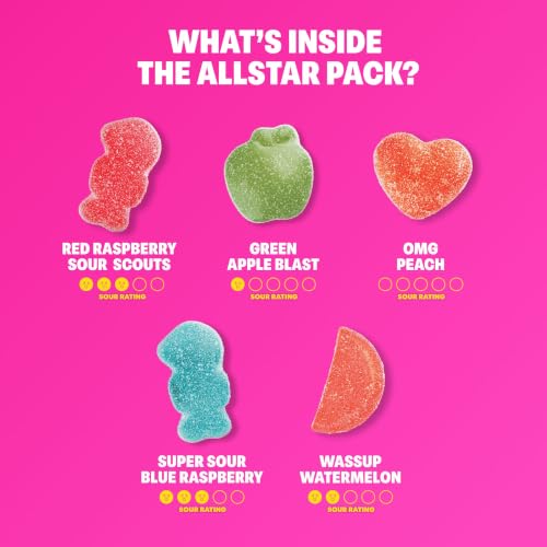 Shameless Snacks Sweet & Sour All-Stars Mixed Bag - Sour Gummy Candy - image 9