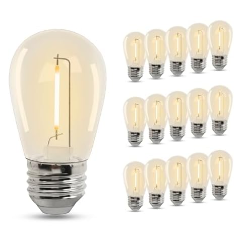 BESLAM S14 Waterproof LED Filament Bulbs Cover