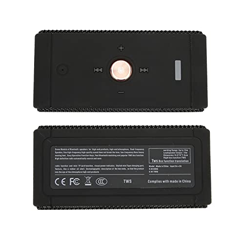 Alto-falante portátil, Bluetooth 2.1 IPX7 alto-falante à prova d'água 360 graus som estéreo 1800 ma