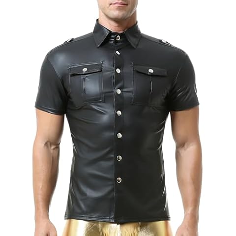QiaTi Chemise en cuir synthétique XL Cover