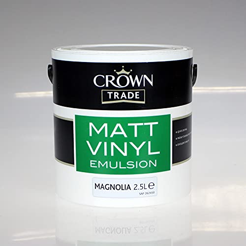 Image of Crown Trade Vinyl Matt Magnolia 2.5L