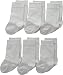 Jefferies Socks Unisex Baby Seamless Cotton Knee High 6 Pair Pack