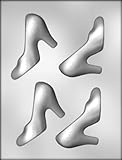 CK Products 4-Inch 3-D High Heel Shoe Chocolate Mold