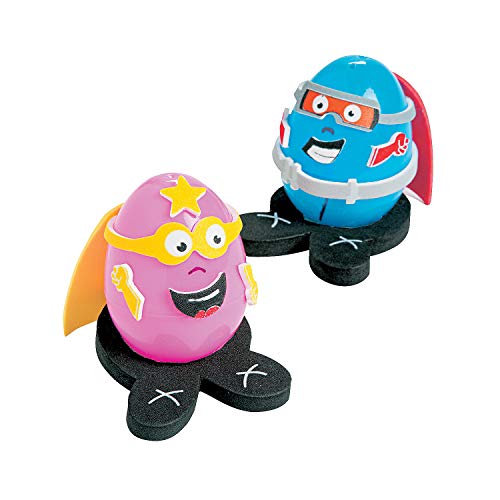 Super Hero Egg Decorating Craft Kit -12 - Crafts for Kids and Fun Home Activities