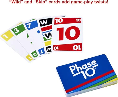 Mattel Games GKD74 Phase 10 Card Game For Families thumb #4