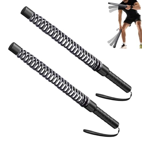 Battle Ropes Kabellos - 2er Set Fitnessseile für Muskeltraining | Cordless Body Shaping | Cardio Ausdauertraining | Für Boxen, MMA, Calisthenics, Zuhause, Outdoor, Männer & Frauen