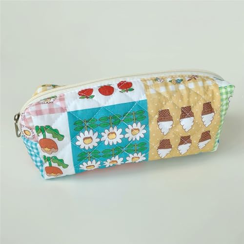 Image of Pencil Case Pen Case Office College School Storage Bag Pouch Holder Box Organizer Makeup Pouch Cosmetic Bag Aesthetic Cute Pencil Case for Girls Boys Kids (C)