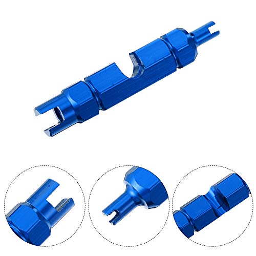 CLISPEED Ferramenta De Bocal De Gás Multi-ferramentas Pneu Haste Da Válvula De Ciclismo Ferramenta D