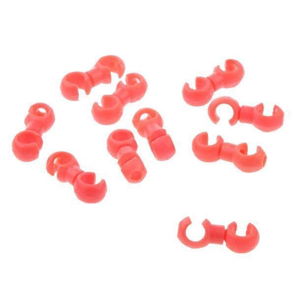 The Style Sutra 2x10pcs Cycle Bike MTB Brake Gear Cable S Style Clips House Hose Guides Red|Sporting Goods | Cycling | Bicycle Components & Parts-image-36