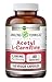 Amazing Formulas Acetyl L-Carnitine Hcl Veggie Dietary Supplement - 500 Mg, Veggie Capsules (Non-GMO) Per Bottle - Promotes Energy Production, Supporting Brain Heath & Cognitive Function (120 Count)