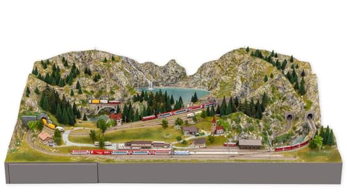 Kit de construction NOCH Easy-Track Chemin de l'Albula N 1:160