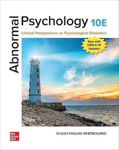 BUNDLE: Loose Leaf Abnormal Psychology: Clinical Perspectives on Psychological Disorders WITH Connect Access Code, 10th edition