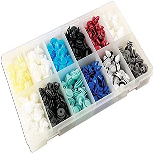 Clips de panel variados Connect Consumables 36047 para reparar guarnecidos sueltos