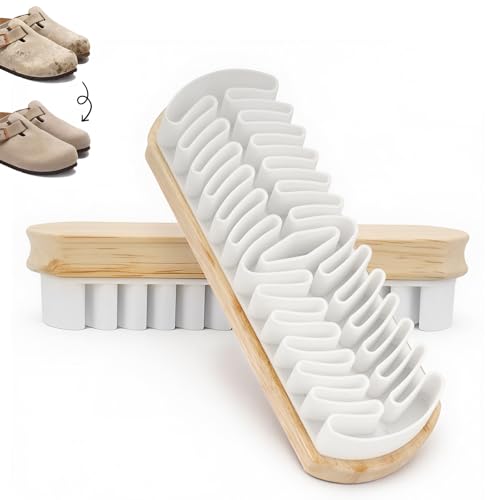 Rubber Shoe Brush - 2 PCS Suede Cleaning Brushes