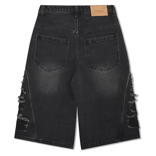 Men's Distressed Denim Jeans Casual Slim Fit Washed Ripped Relaxed Baggy Fashion Tapered Stretch Comfortable3