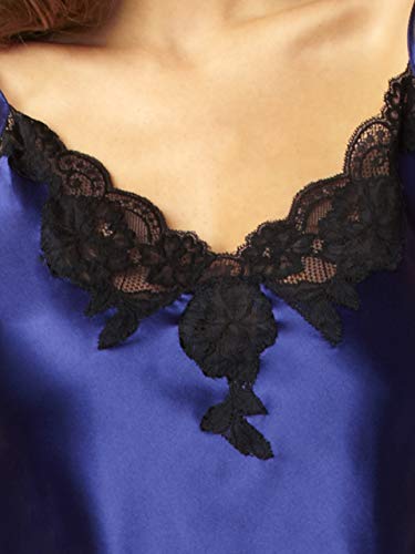 Women's 100% Silk Camisole Top, Lace Trim, Flattering Fit, Sleepwear, Lingerie, Beautiful Gift Packaging2