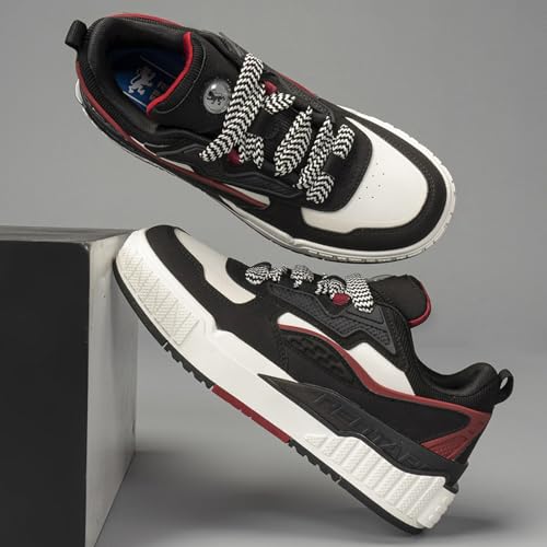 Red Tape Men's Black Casual Sneakers - Image 7