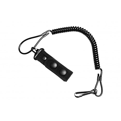 ORA-tEC câble spiralé teleskophalterung avec mousqueton