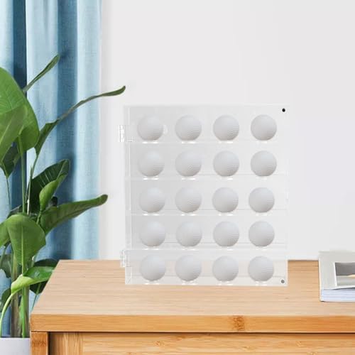 Vitrine pour balles de golf présentoir acrylique 5 niveaux compact - 4