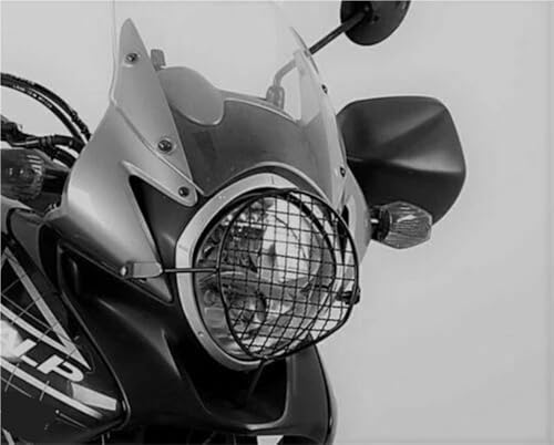 Grille phare moto Transalp 700 protection optique - 3