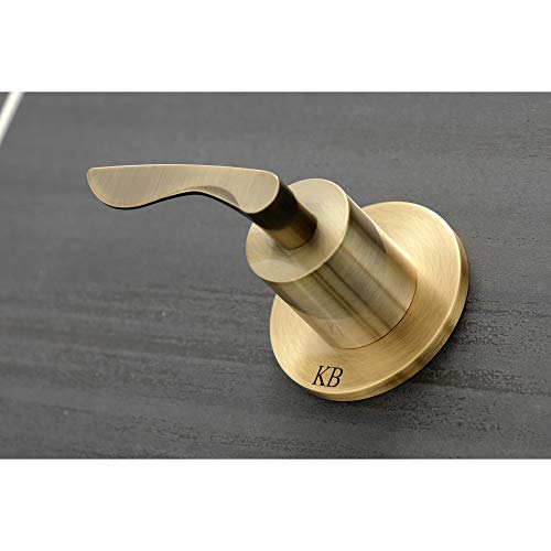 Robinet bain douche Serena bi-commande en laiton finition antique