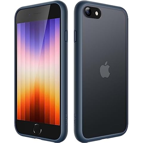JETech Matte Case for iPhone SE 3/2, 8/7 Cover