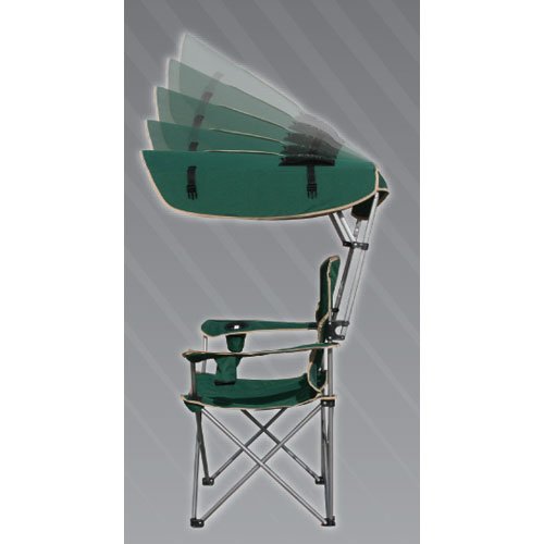 Quik Shade Adjustable Canopy Folding Camp Chair