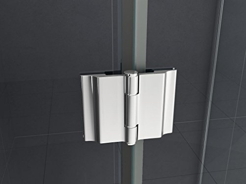 DE BESTE DOUCHESYSTEMEN - 6 MM DOUCHECABINE SIMILE 120 X 90 X 195 CM / DOUCHEBAD SCHEIDINGSWAND DOUCHESCHERM MET DOUCHEBAK -