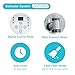Intex 2100 GPH Above Ground Pool Sand Filter Pump Bundled with Krystal Clear Saltwater System, Improved Circulation and Filtration