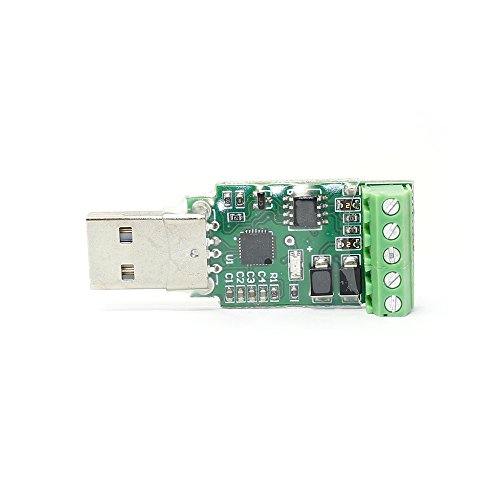 Q-BAIHE USB to RS485 Serial Converter Adapter Module Interface CP2102 Chip Supports 5V Power Supply Output