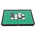 Othello przenośna składana Reversi Othello przenośna składana gra Othello Reversi Othello strategiczna gra planszowa zielona