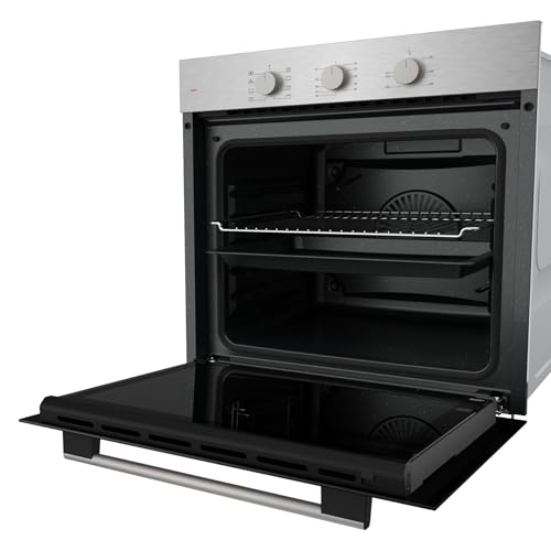 Ferre QBP8- IN - 60cm Electric Built-in Oven - 68L - Turbo Fan & Turbo Resistant & Grill Resistant - Stainless Steel - Image 4