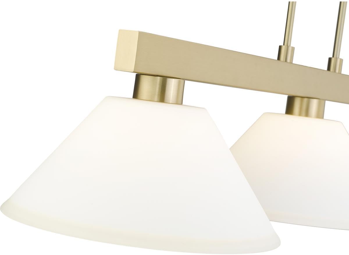 Z-Lite 152MGLD-AMO14 Cobalt Pendant, 3-Light 300 Total Watts, Modern Gold