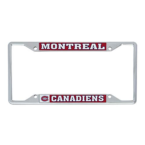 Desert Cactus Montréal Canadiens Car Accessories NHL Team National Hockey League Metal License Plate Frame and Tag Holder for Front or Rear of Car (Traditional)