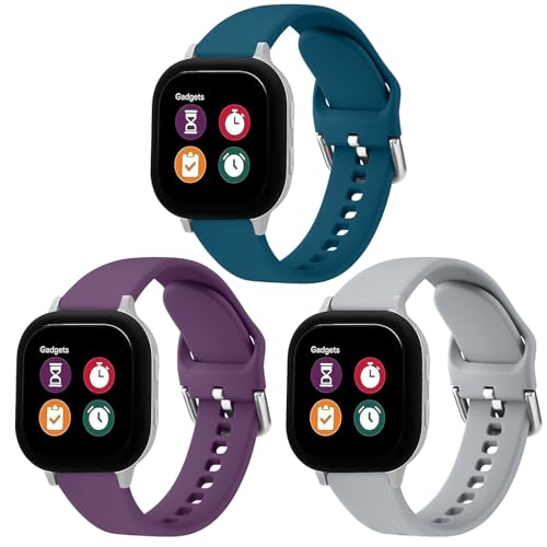 3 correas silicona 20mm para Gabb Watch y Gizmo Watch miniatura 1