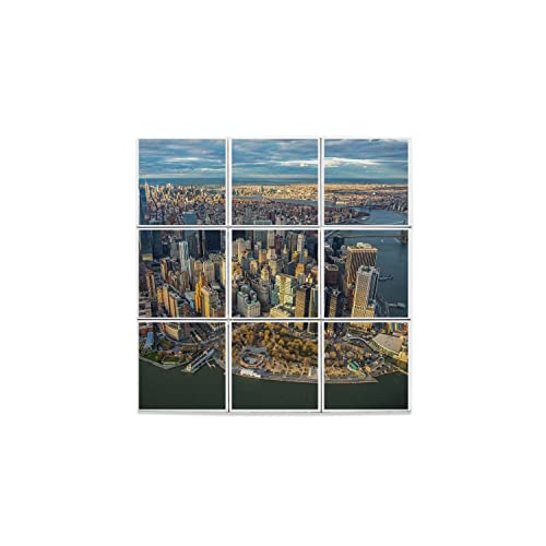 Carreaux Céramique New York Manhattan 10,8x10,8 cm fresque murale déco