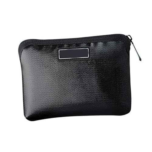 NUOBESTY 1Pc Fireproof Battery Bag Safe Cellphone Storage Pouch Compact Multipurpose Blast File Pocket for Cash Cards Keys Phones for Travel and Organizing