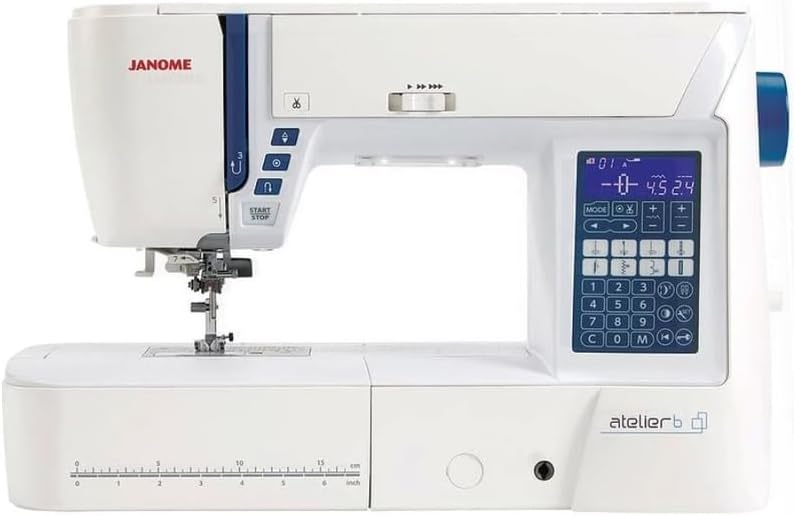 Janome Atelier 6 Computerised Sewing Machine. Includes FREE Extension