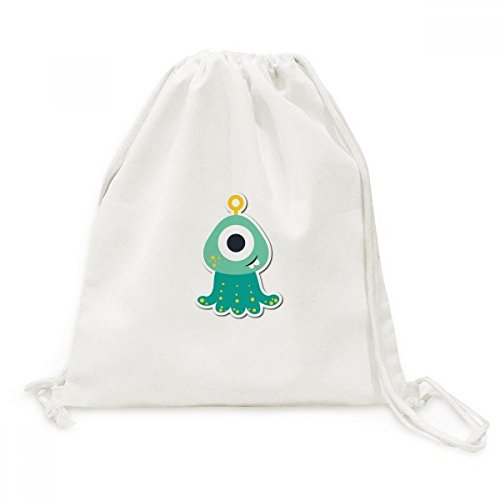 Sac à cordon en toile Alien Cyclope pour voyage et loisirs