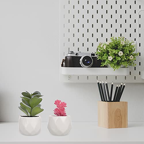 Partykindom 5Pcs Simulation Succulent Plants Fake Green Plants Potted Small Bonsai Ornaments For Home/Wall/Room Decor #TOP5
