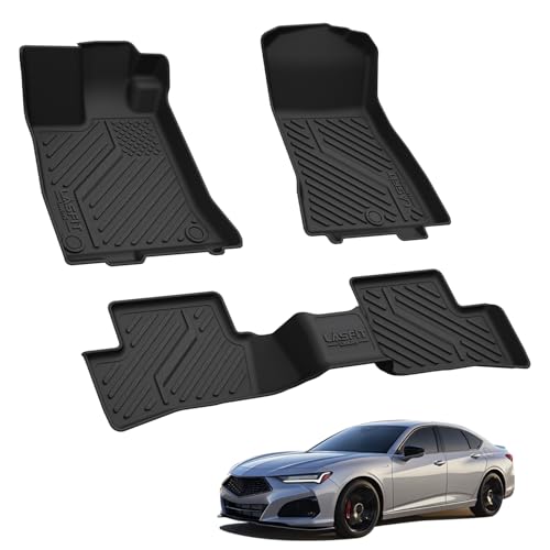 Image of LASFIT Floor Mats for Acura TLX & Type S 2021-2025 Sedan, Front & Rear