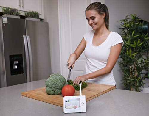 babysense video baby monitor 3.5 inch screen with 2 cameras